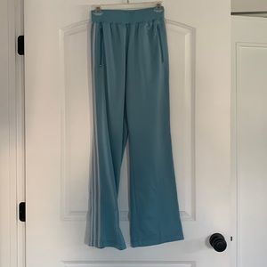 Adidas blue track pants